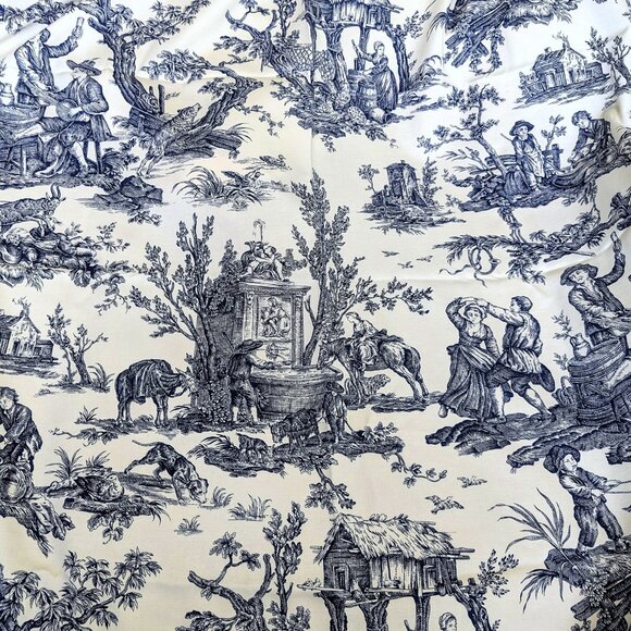 PIERRE FREY PARIS SATIN COUTANCES DRAPERY FURNITURE UPHOLSTERY FABRIC 54.5" W - Picture 1 of 11